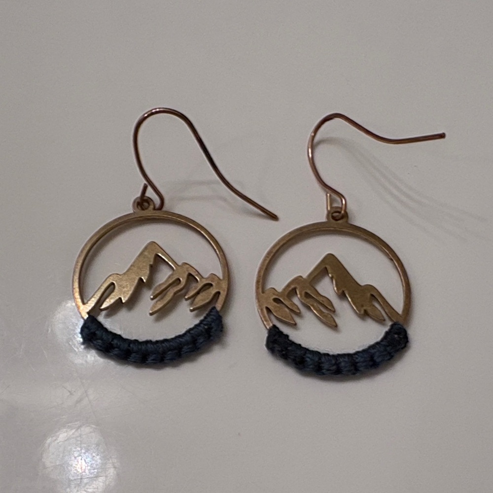 Made in Alaska Mountain Earrings